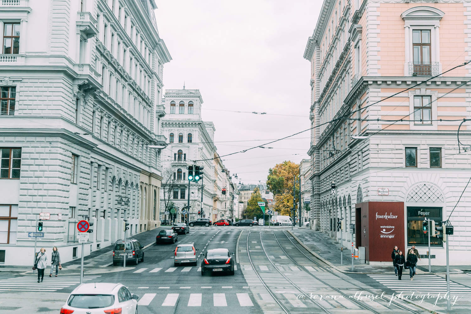 Architectural travel photography in Vienna, November 2015.