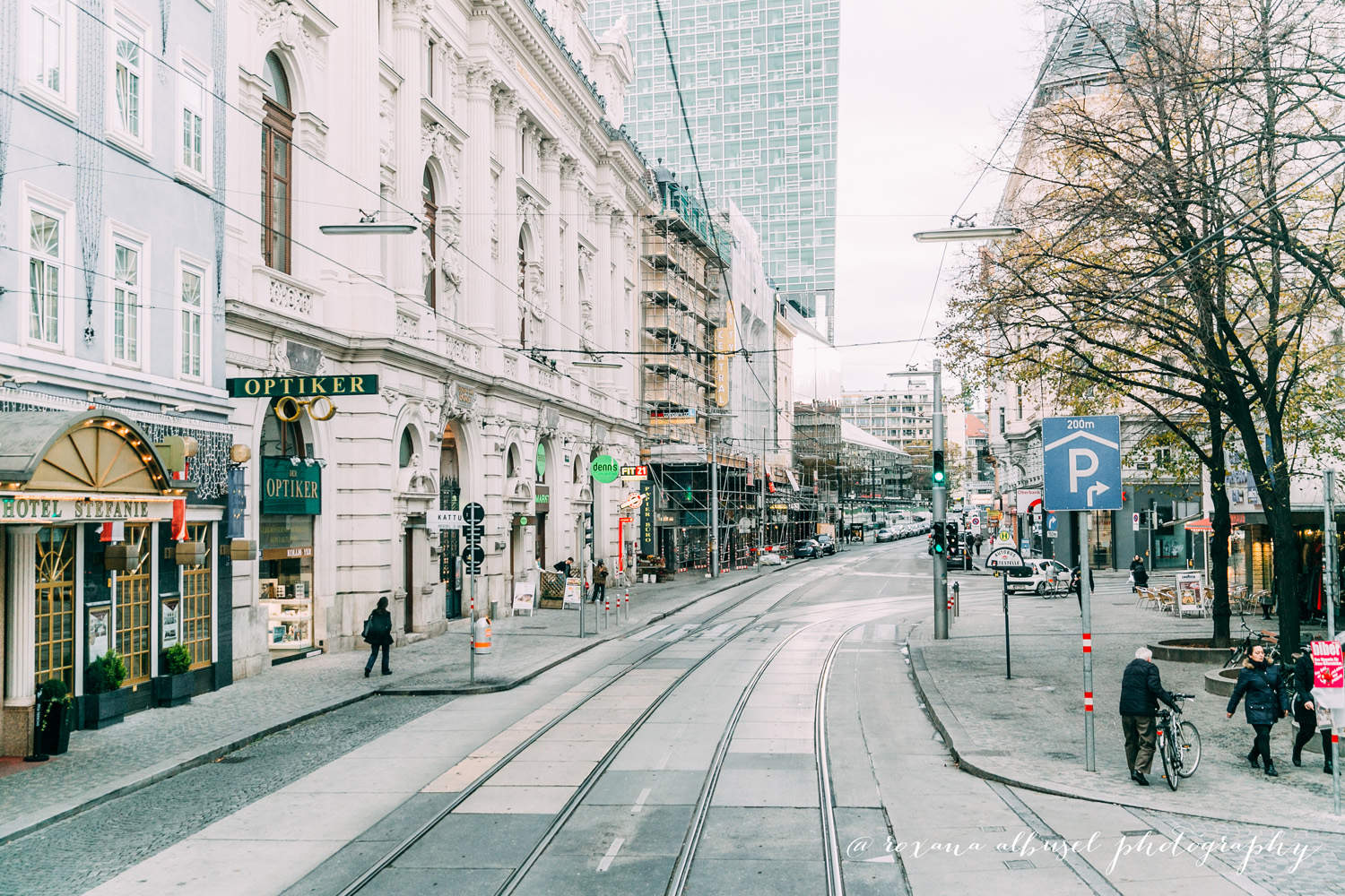 Architectural travel photography in Vienna, November 2015.