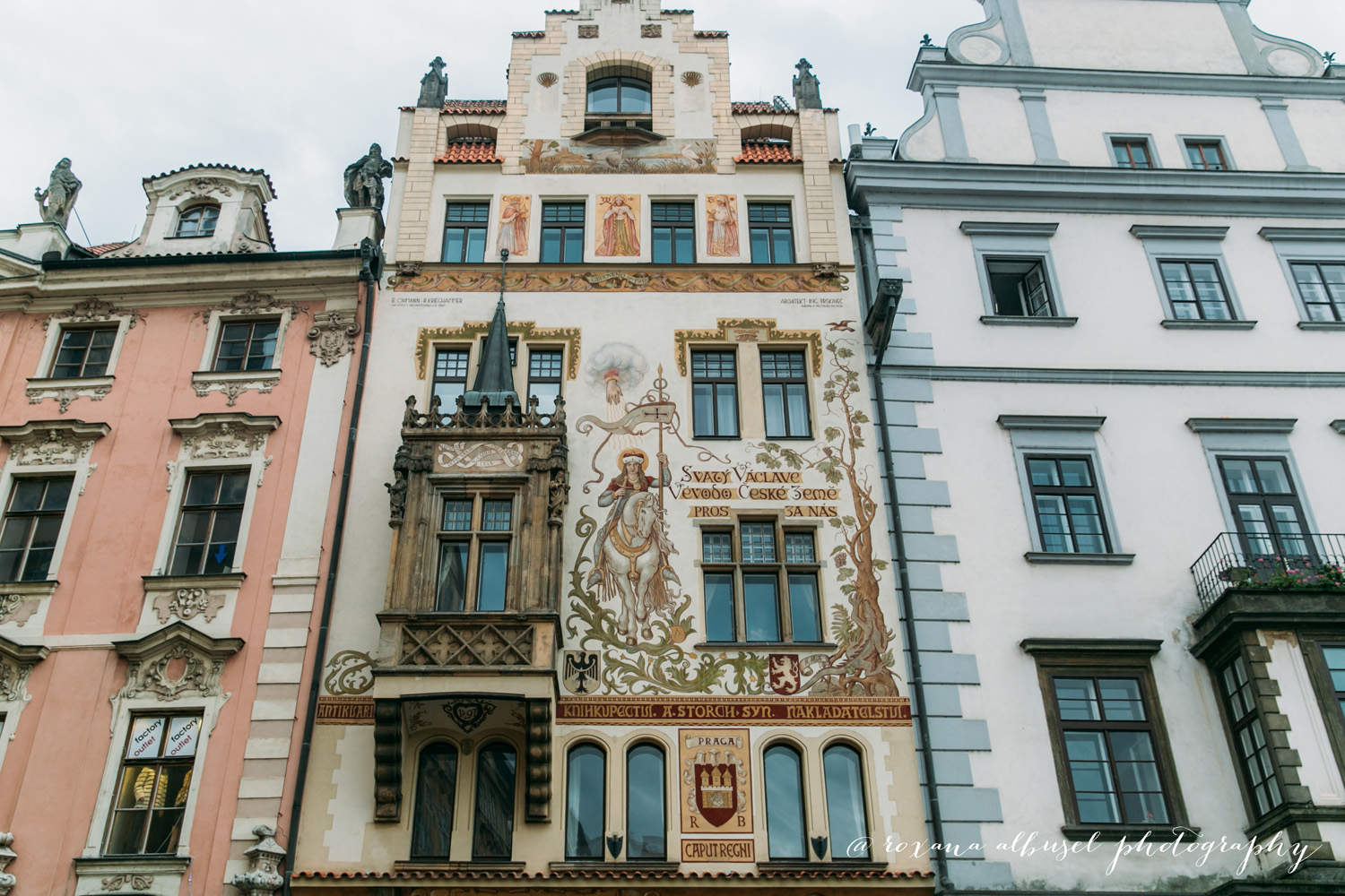 Architectural photography during travel to Prague, Czech Republic in November of 2015.