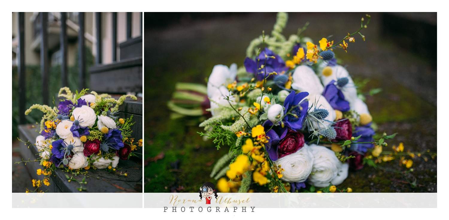 Beautiful winter bridal bouquet.
