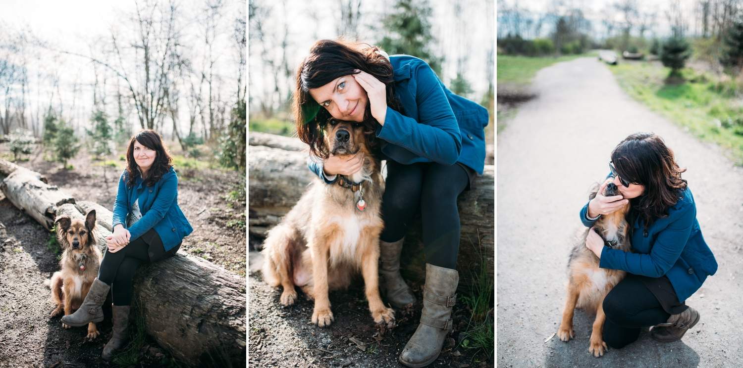 Tasha Dog Walk in South Vancouver Park