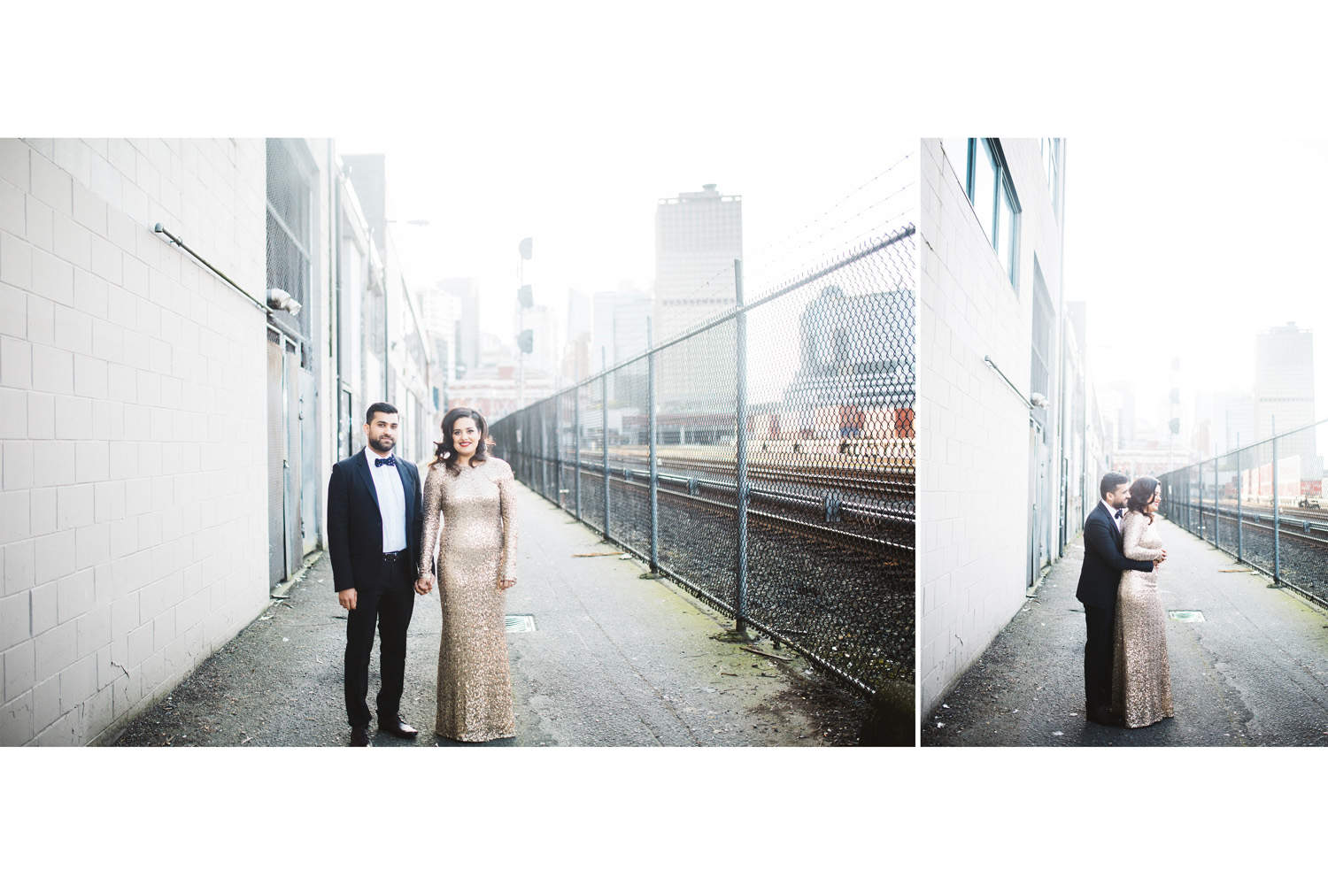 Gastown engagement photography.