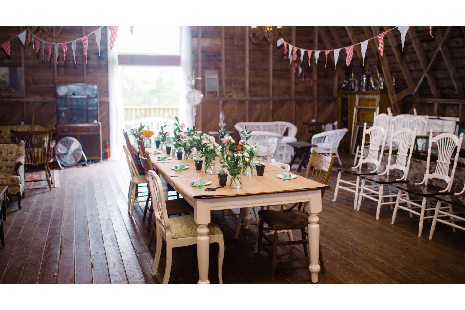 Flower Crown Workshop in Abbotsford Barn