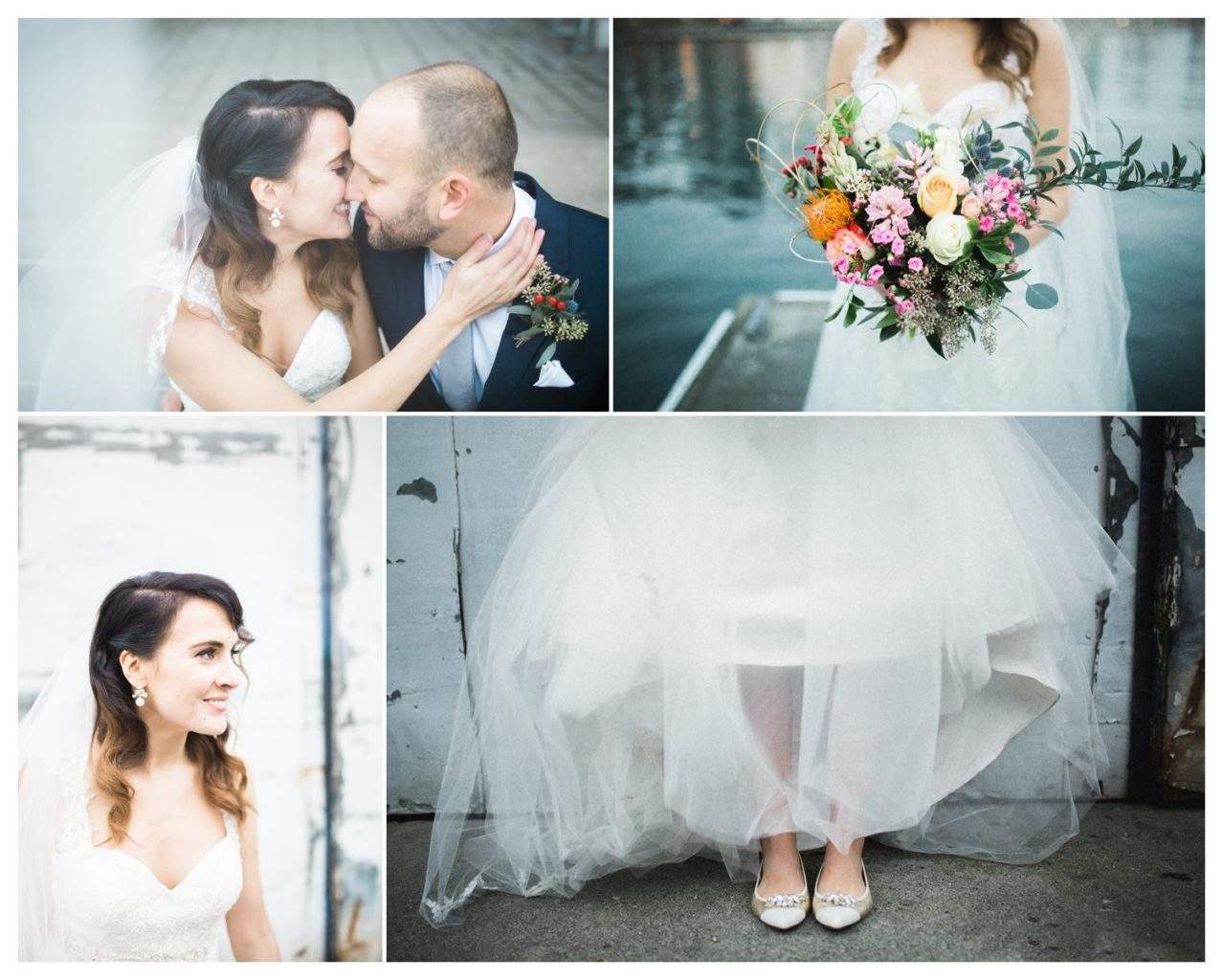 Images depicting Vancouver wedding photography style