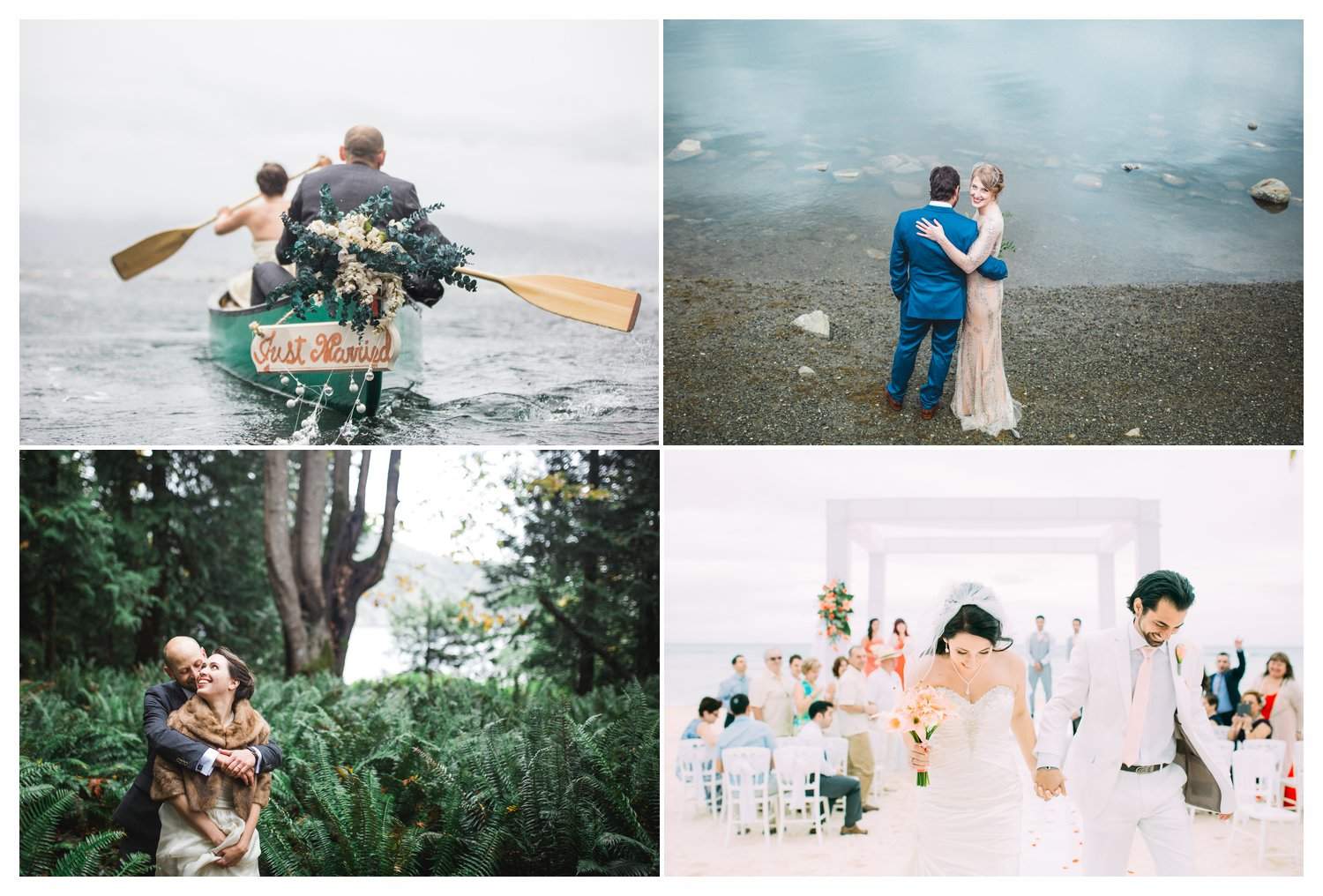 Images depicting Vancouver wedding photography style