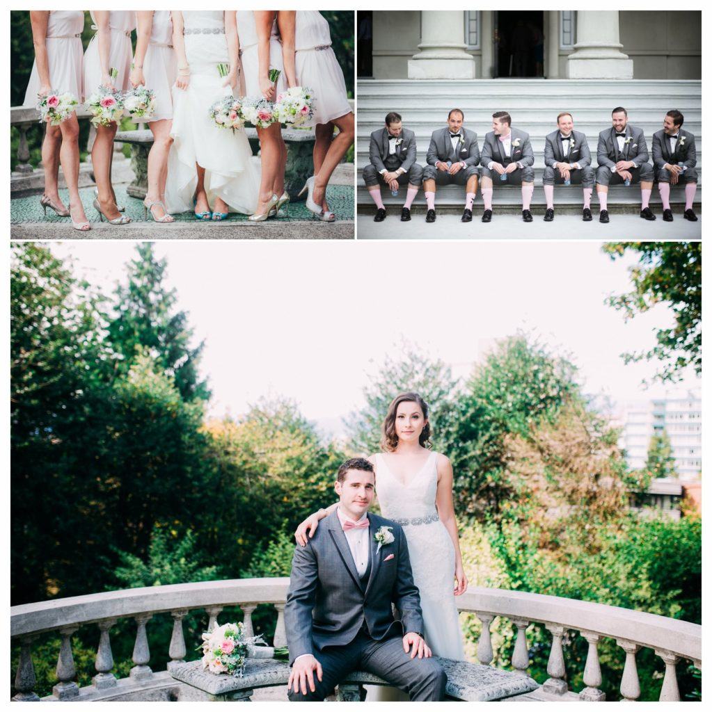 Images depicting Vancouver wedding photography style