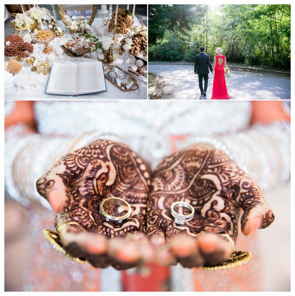 Images depicting Vancouver wedding photography style