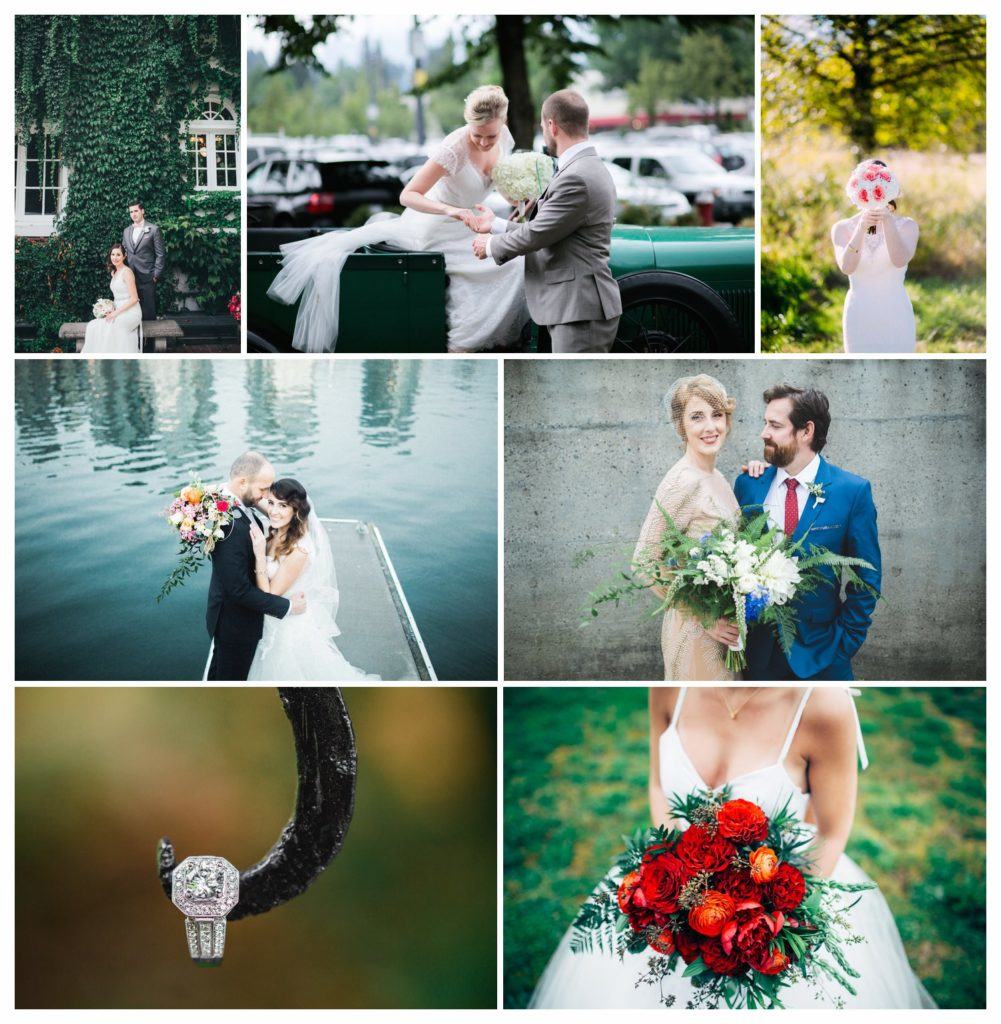 Images depicting Vancouver wedding photography style