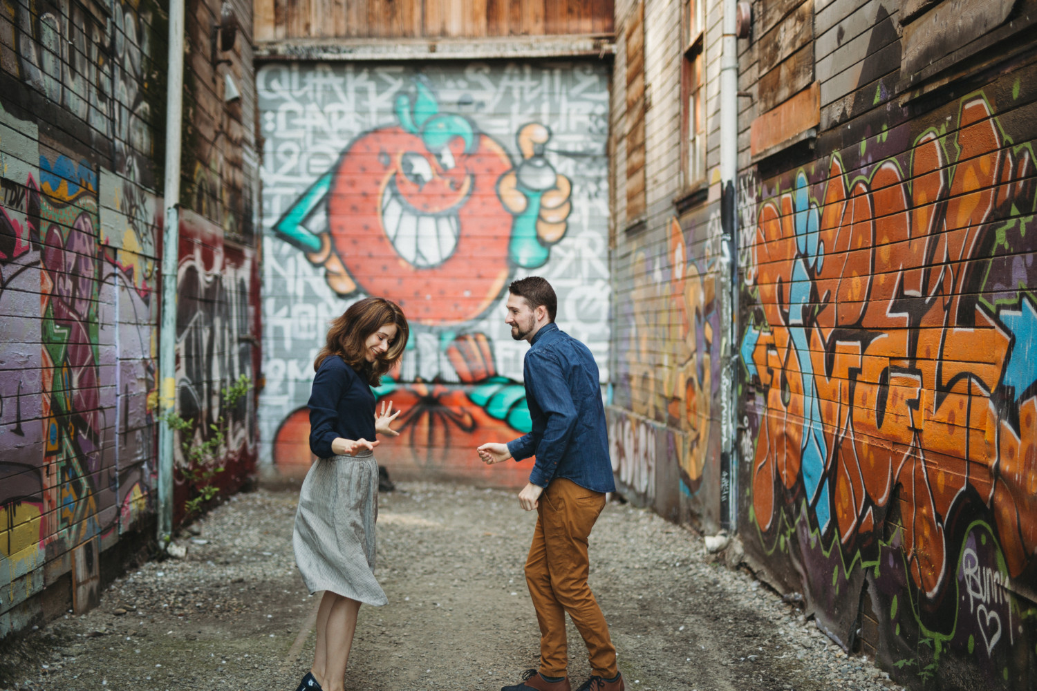 engagement shoot in vancouver